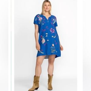 Johnny Was Jessi Button Front Dress